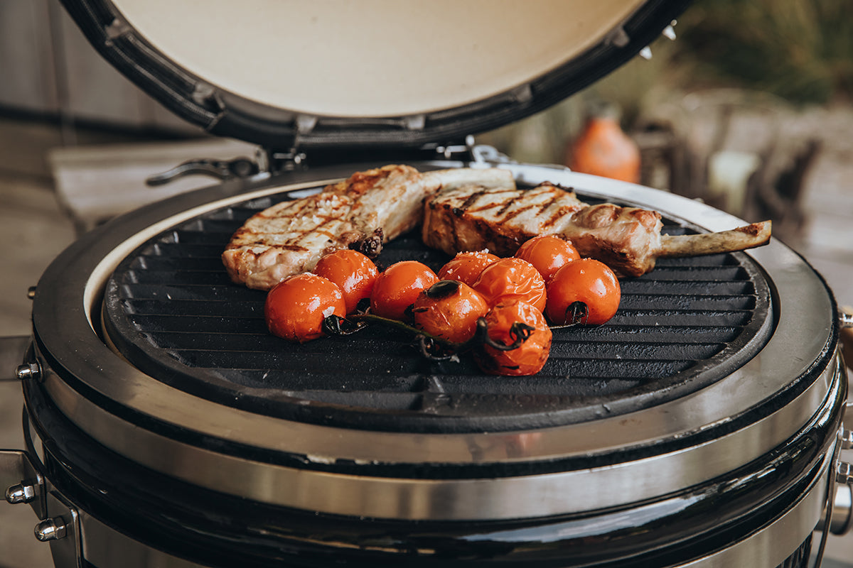 Bbq Kamado Monolith Classic Nero Carrello