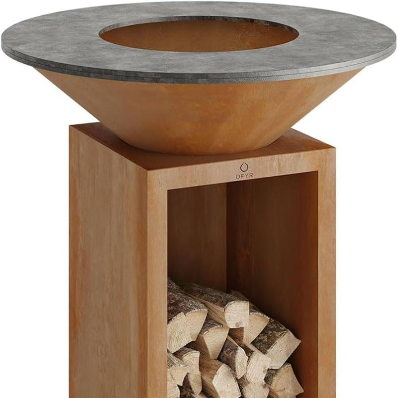 Bbq Ofyr Classic Storage corten 85