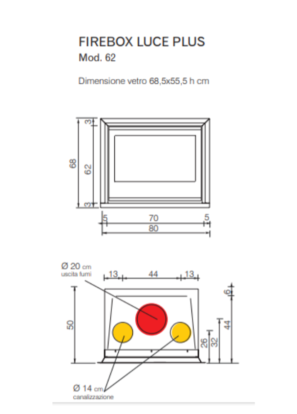 EDILKAMIN LUCE 54 E 62 PLUS