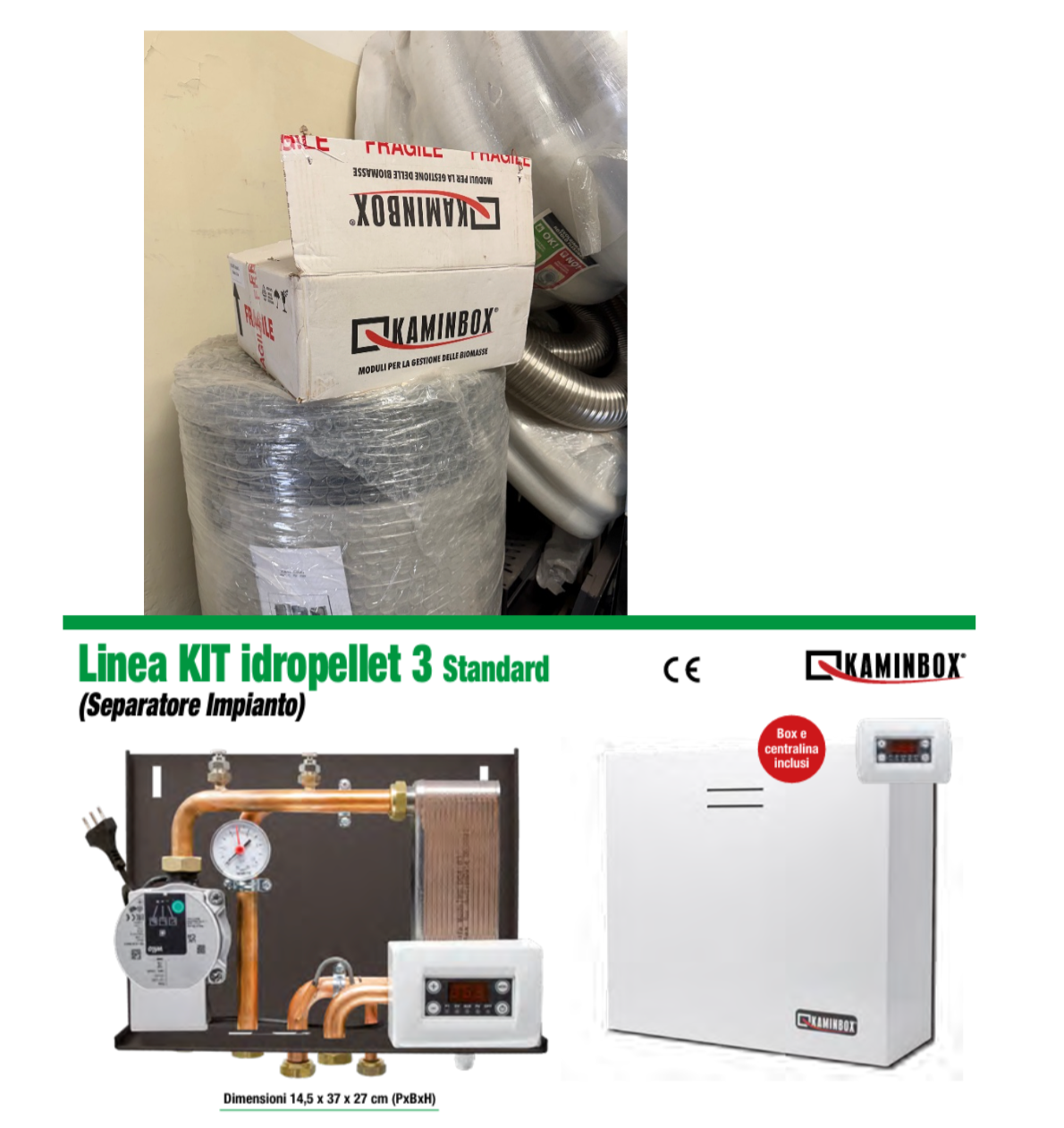KIT IDRAULICO KAMINBOX