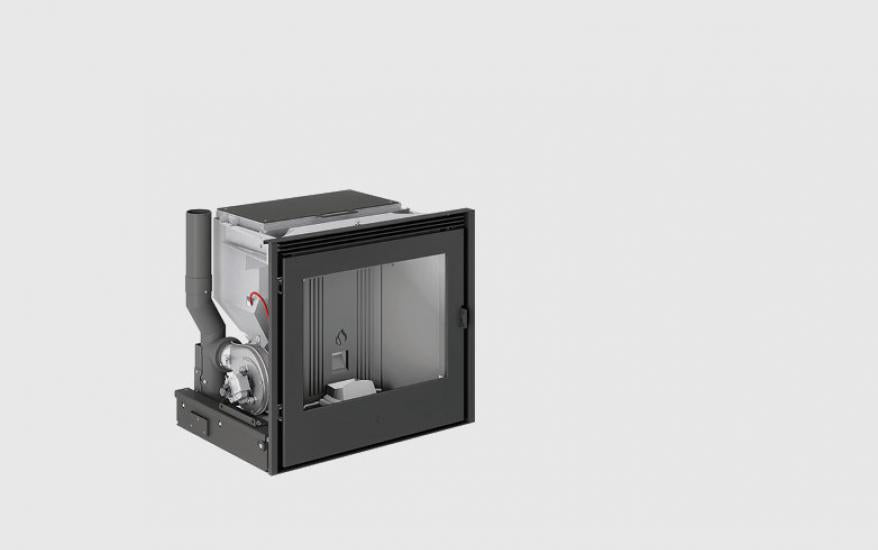 Piazzetta Ins. Pellet IP 7 Cast Iron Door