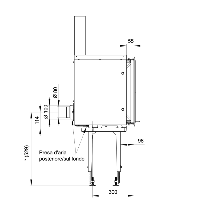 Jotul Inserto I 520 F