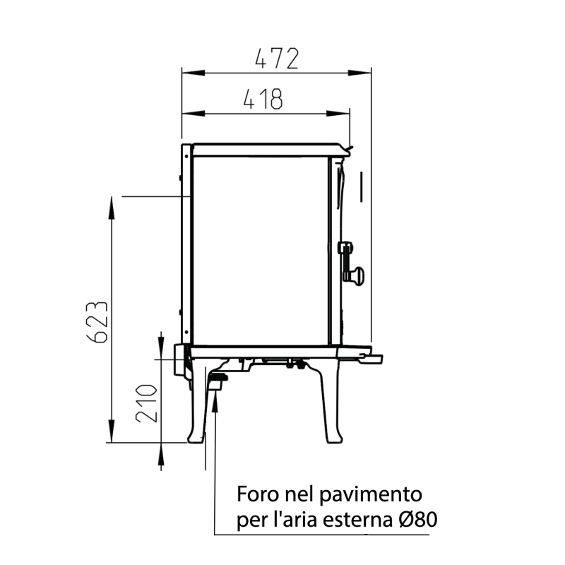 Jotul Stufa F 200