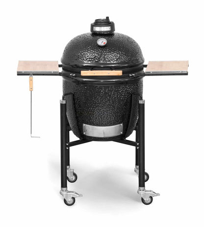 Bbq Kamado Monolith Basic Nero Carrello