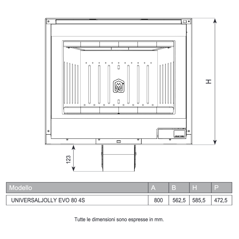 Jolly Mec Universal Jolly EVO 80 Basic 4S