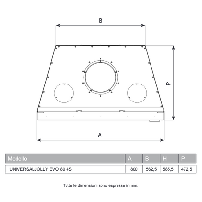 Jolly Mec Universal Jolly EVO 80 Basic 4S