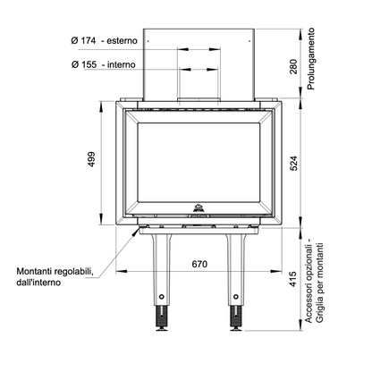 Jotul Inserto I 520 F