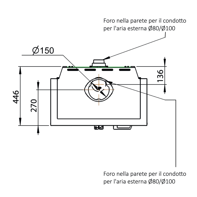 Jotul Stufa-Camino LB 620 + Porta legna