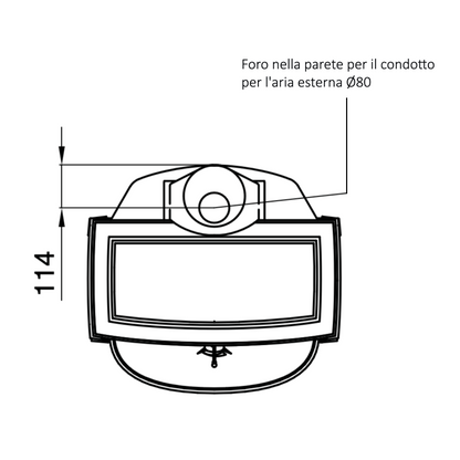 Jotul Stufa F 400 AVORIO
