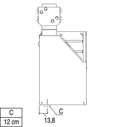 Piazzetta Focolare MA 285 SL PLUS